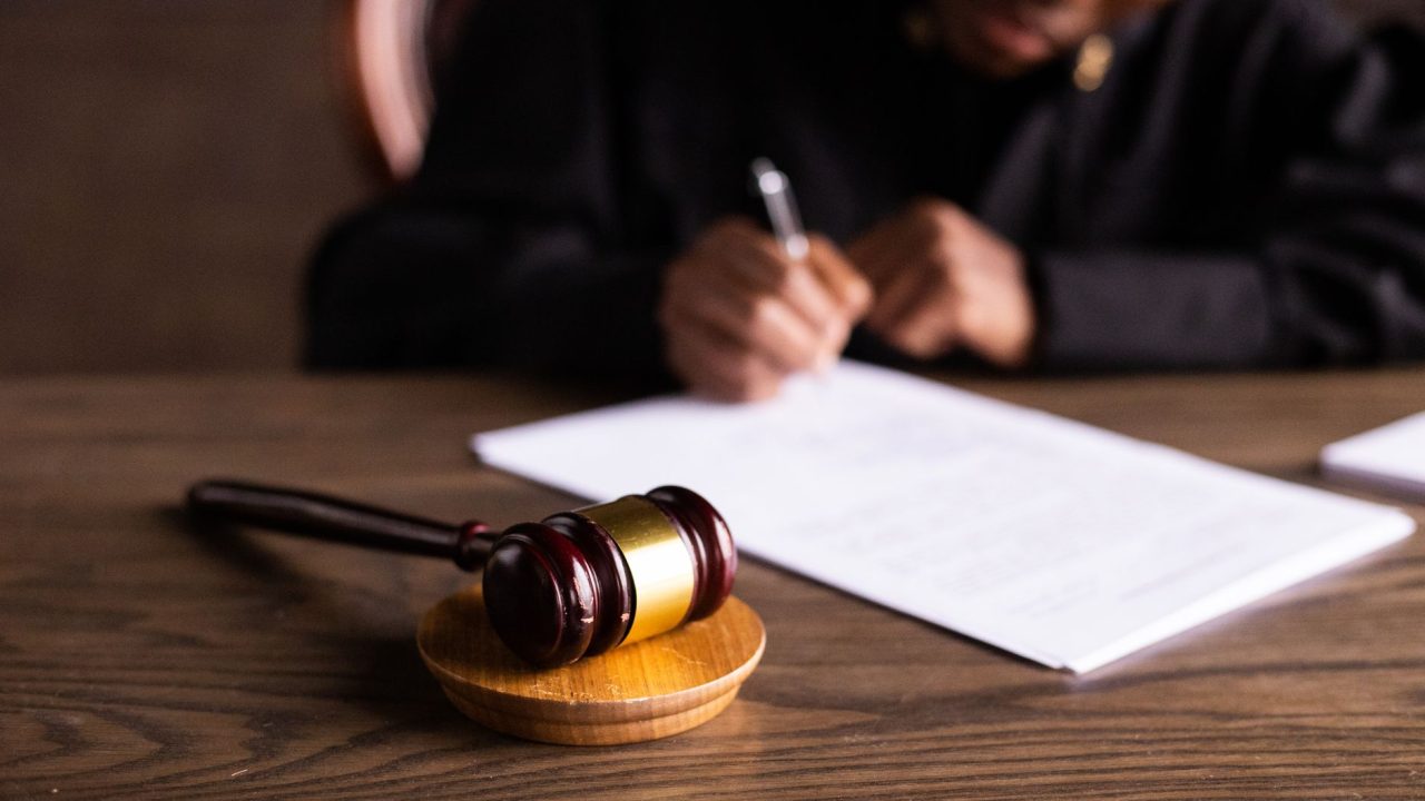 law gavel legal documents