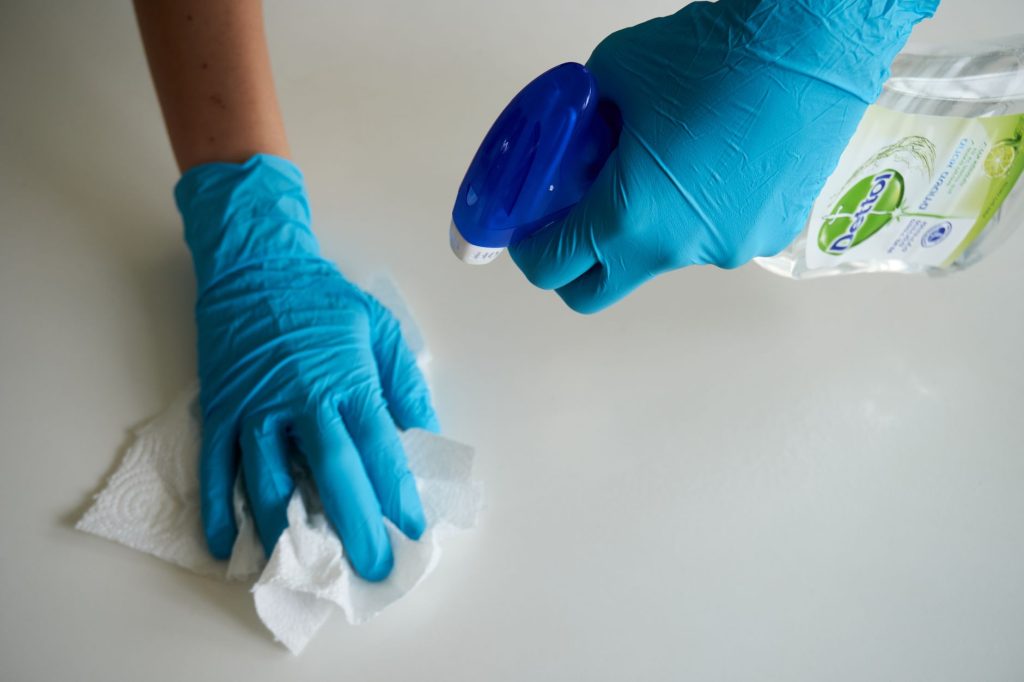 medical cleaning sanitizer spray