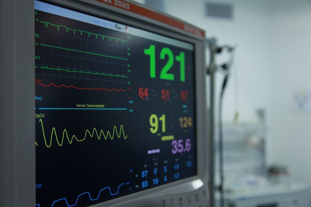 medical display heart monitor