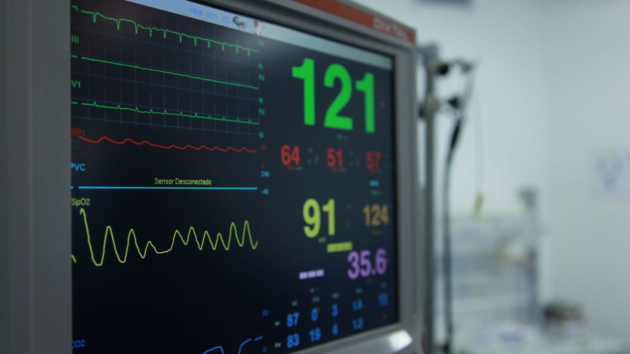 medical display heart monitor