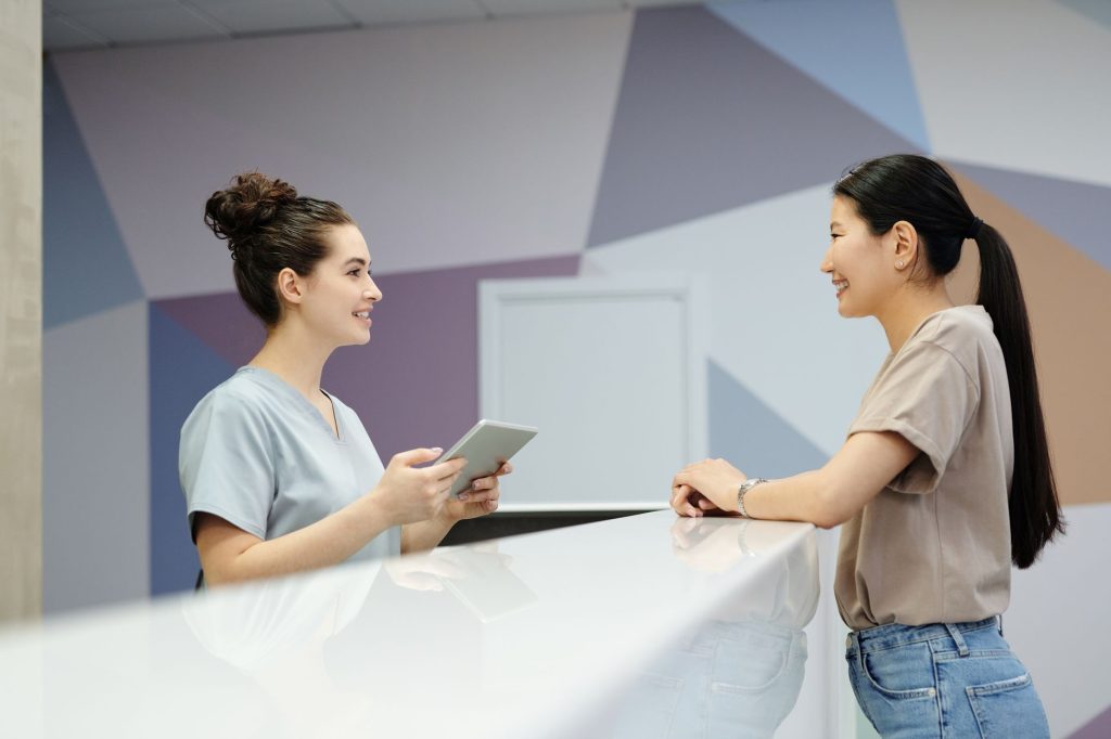 patient registration hospital kiosk